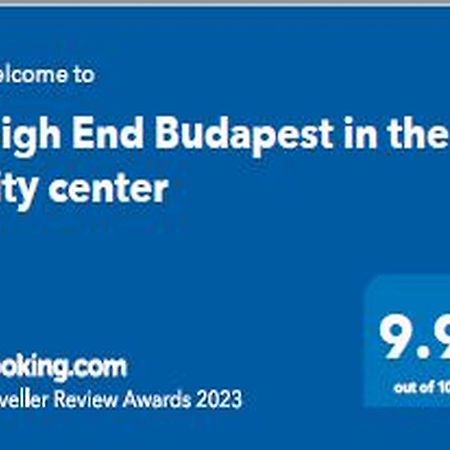 High End Budapest In The City Center Exterior foto